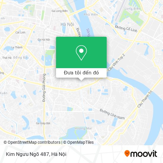 Bản đồ Kim Ngưu Ngõ 487