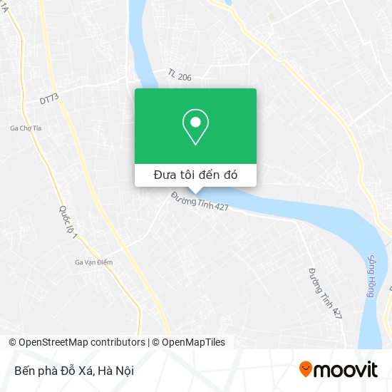 Bản đồ Bến phà Đỗ Xá