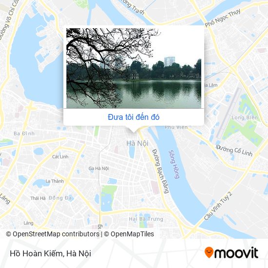 Bản đồ Hồ Hoàn Kiếm