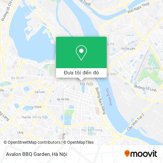Bản đồ Avalon BBQ Garden