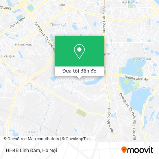 Bản đồ HH4B Linh Đàm