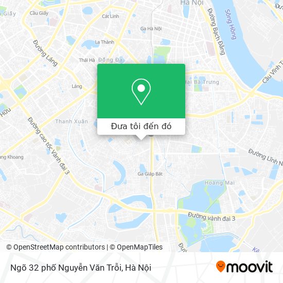 Bản đồ Ngõ 32 phố Nguyễn Văn Trỗi