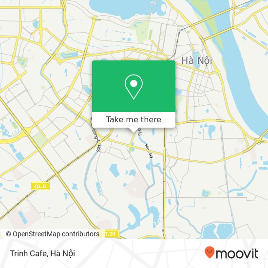 Bản đồ Trinh Cafe
