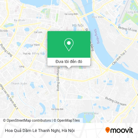 Bản đồ Hoa Quả Dầm Lê Thanh Nghị