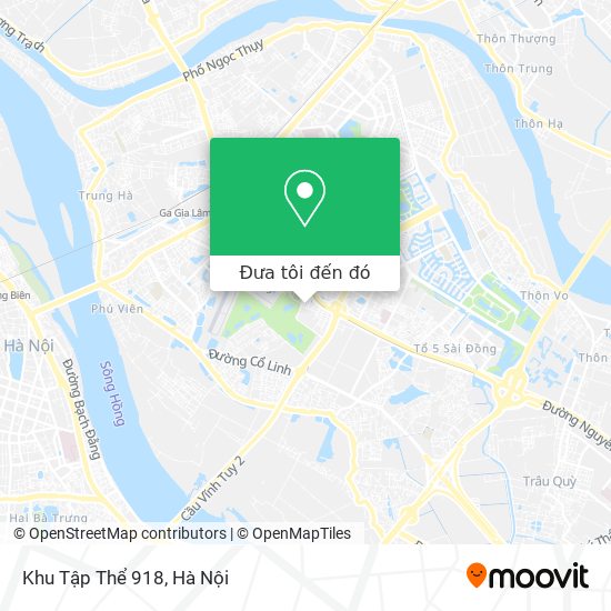 Bản đồ Khu Tập Thể 918