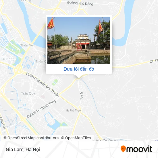 Bản đồ Gia Lâm