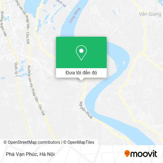 Bản đồ Phà Vạn Phúc