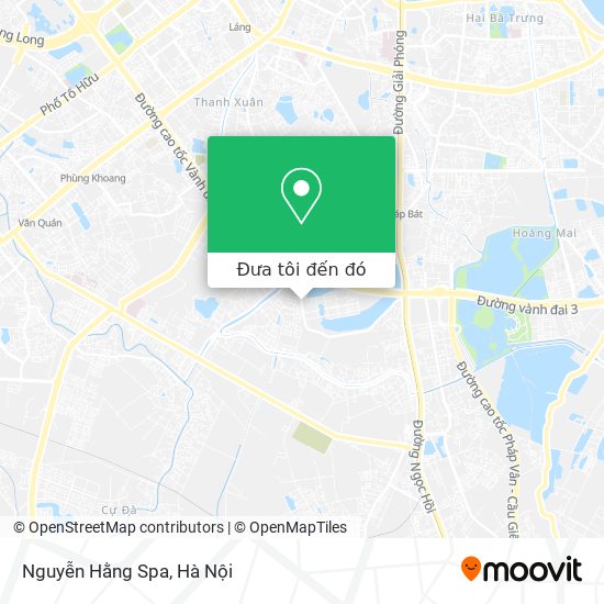 Bản đồ Nguyễn Hằng Spa