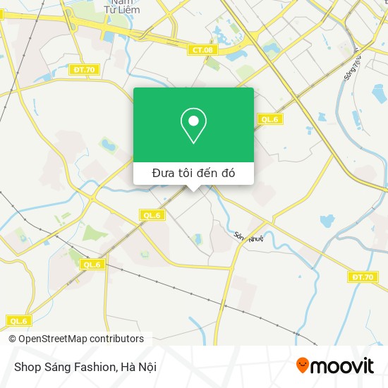 Bản đồ Shop Sáng Fashion