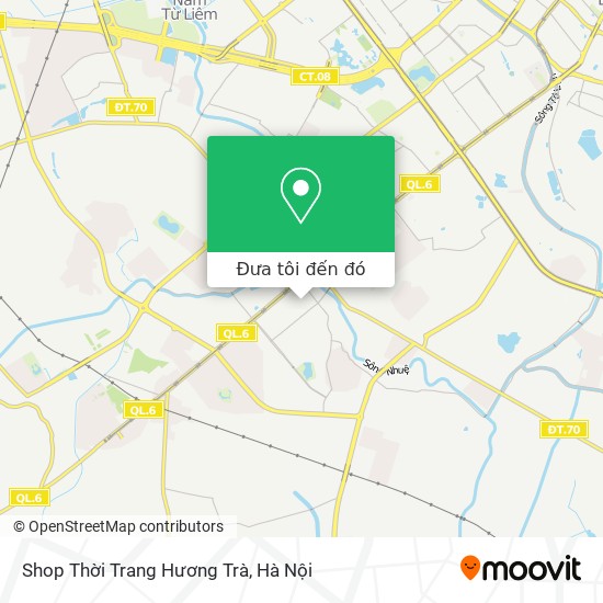 Bản đồ Shop Thời Trang Hương Trà