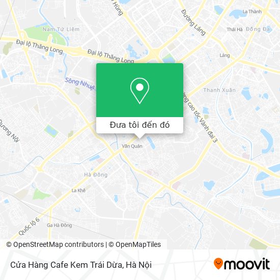 Bản đồ Cửa Hàng Cafe Kem Trái Dừa