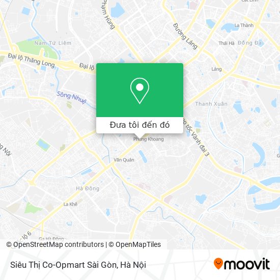 Bản đồ Siêu Thị Co-Opmart Sài Gòn