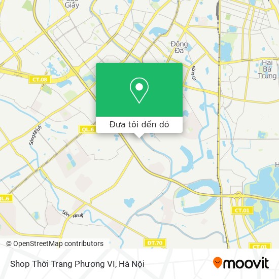 Bản đồ Shop Thời Trang Phương VI