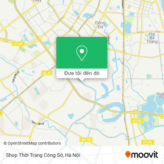 Bản đồ Shop Thời Trang Công Sở