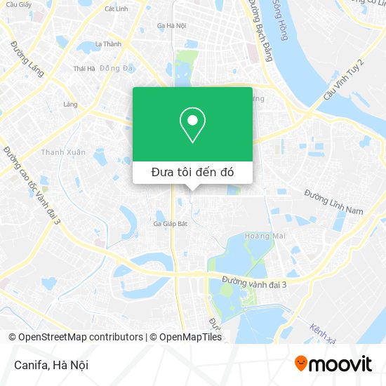Bản đồ Canifa