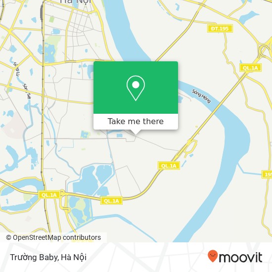 Bản đồ Trường Baby, 249 ĐƯỜNG Lĩnh Nam Quận Hoàng Mai, Hà Nội
