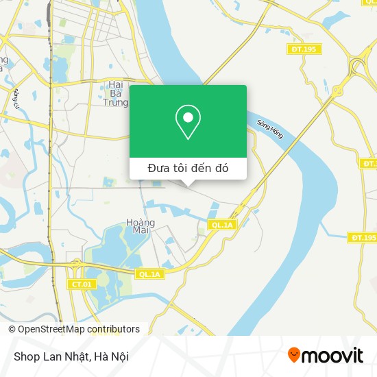 Bản đồ Shop Lan Nhật