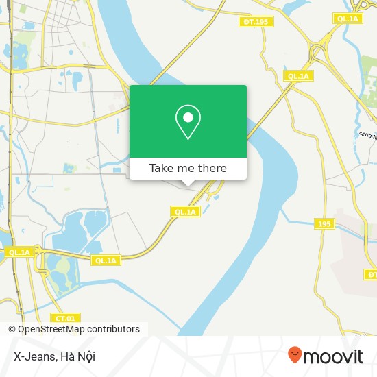 Bản đồ X-Jeans, 571 ĐƯỜNG Lĩnh Nam Quận Hoàng Mai, Hà Nội