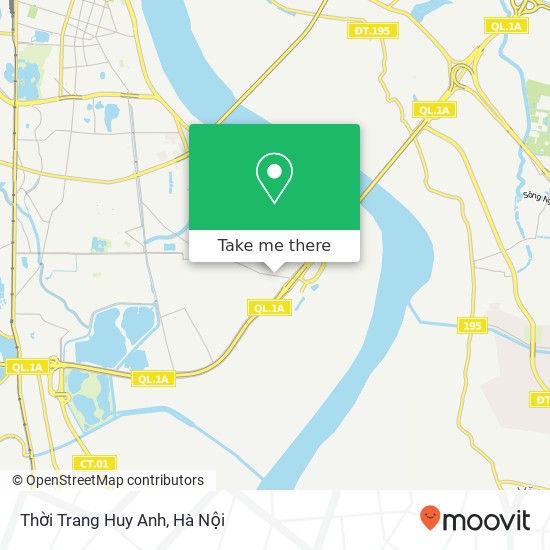 Bản đồ Thời Trang Huy Anh, 575 ĐƯỜNG Lĩnh Nam Quận Hoàng Mai, Hà Nội