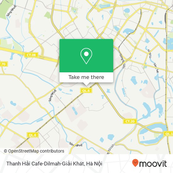 Bản đồ Thanh Hải Cafe-Dilmah-Giải Khát, 72 ĐƯỜNG Lương Thế Vinh Huyện Từ Liêm, Hà Nội