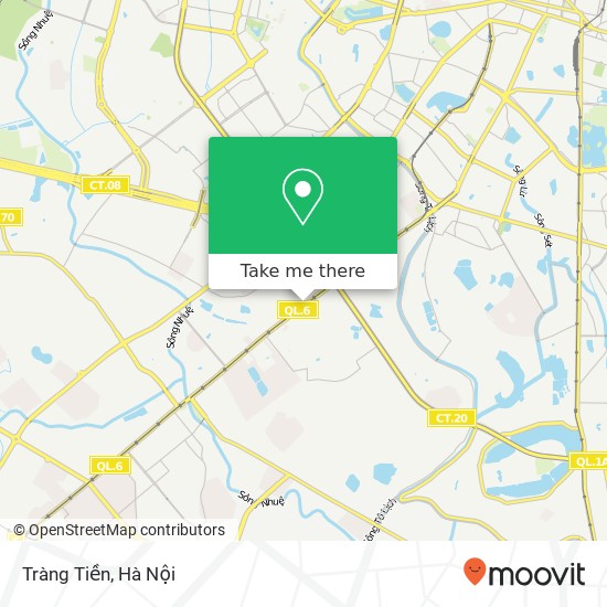 Bản đồ Tràng Tiền, 204 ĐƯỜNG Nguyễn Trãi Quận Nam Từ Liêm, Hà Nội