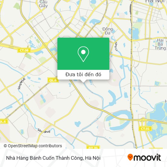 Bản đồ Nhà Hàng Bánh Cuốn Thành Công