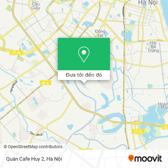 Bản đồ Quán Cafe Huy 2