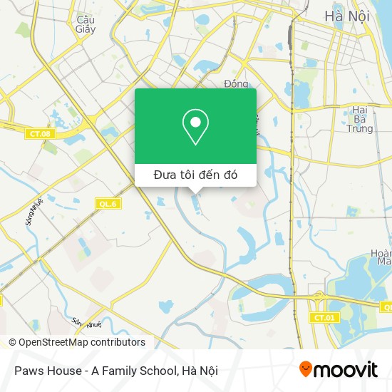 Bản đồ Paws House - A Family School
