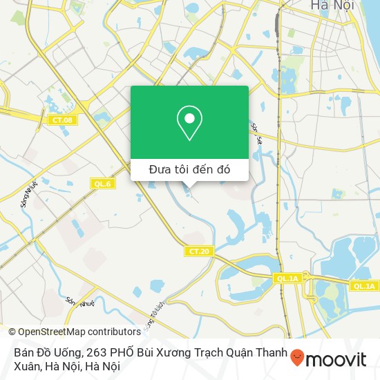 Bản đồ Bán Đồ Uống, 263 PHỐ Bùi Xương Trạch Quận Thanh Xuân, Hà Nội