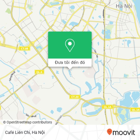 Bản đồ Café Liên Chi, 170 PHỐ Bùi Xương Trạch Quận Thanh Xuân, Hà Nội
