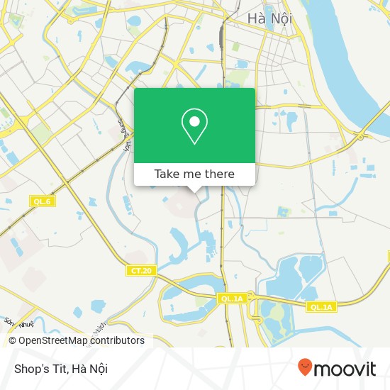 Bản đồ Shop's Tit, PHỐ Lê Trọng Tấn Quận Thanh Xuân, Hà Nội