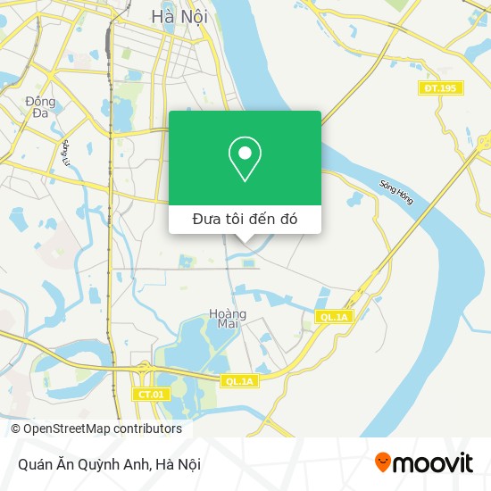 Bản đồ Quán Ăn Quỳnh Anh