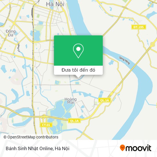 Bản đồ Bánh Sinh Nhật Online