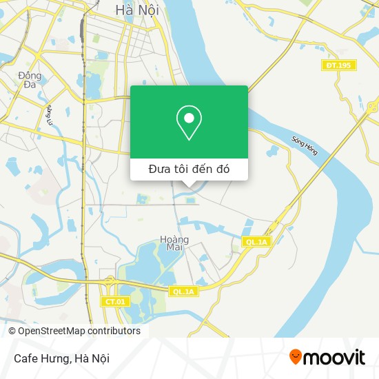 Bản đồ Cafe Hưng