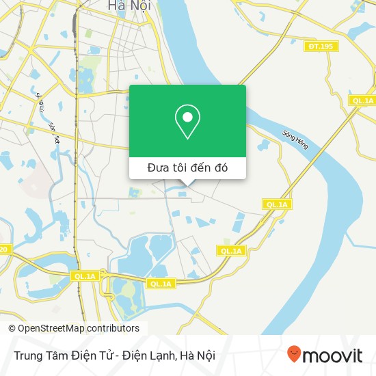 Bản đồ Trung Tâm Điện Tử - Điện Lạnh, 198 ĐƯỜNG Lĩnh Nam Quận Hoàng Mai, Hà Nội