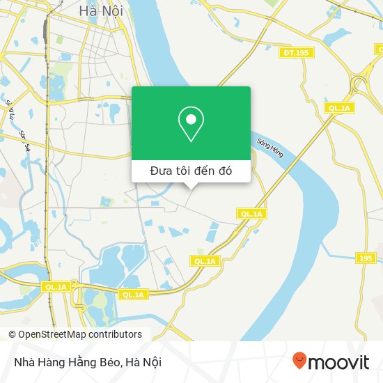 Bản đồ Nhà Hàng Hằng Béo, 157 PHỐ Vĩnh Hưng Quận Hoàng Mai, Hà Nội