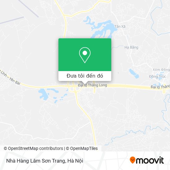 Bản đồ Nhà Hàng Lâm Sơn Trang