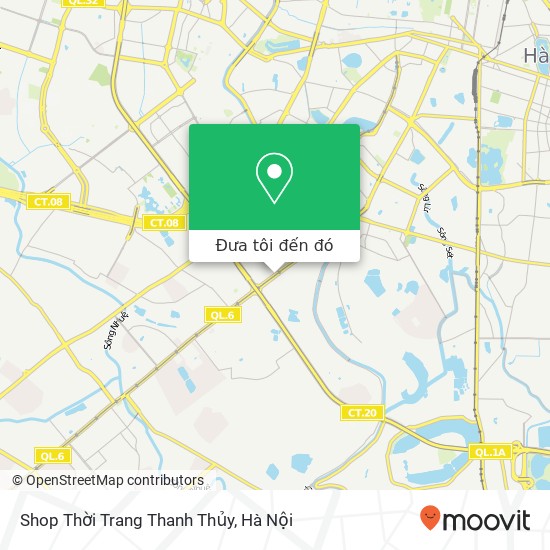 Bản đồ Shop Thời Trang Thanh Thủy, ĐƯỜNG Nguyễn Trãi Quận Thanh Xuân, Hà Nội