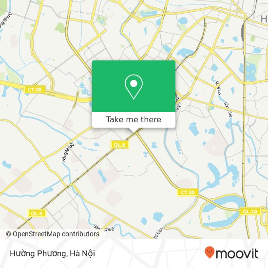 Bản đồ Hường Phương, ĐƯỜNG Nguyễn Trãi Quận Thanh Xuân, Hà Nội