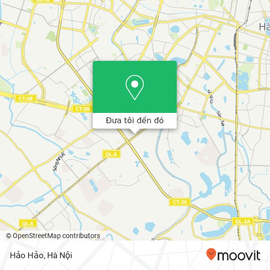 Bản đồ Hảo Hảo, 382 ĐƯỜNG Nguyễn Trãi Quận Thanh Xuân, Hà Nội