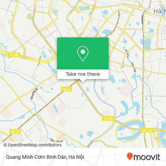 Bản đồ Quang Minh Cơm Bình Dân, 102 PHỐ Hạ Đình Quận Thanh Xuân, Hà Nội