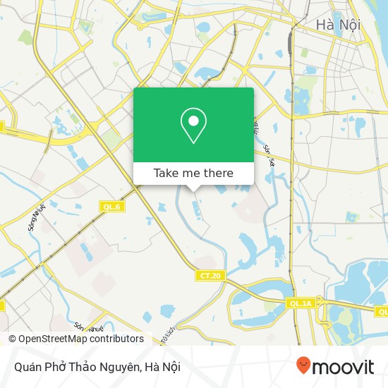 Bản đồ Quán Phở Thảo Nguyên, 81 PHỐ Bùi Xương Trạch Quận Thanh Xuân, Hà Nội