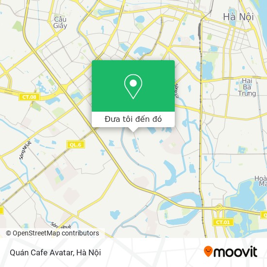 Bản đồ Quán Cafe Avatar