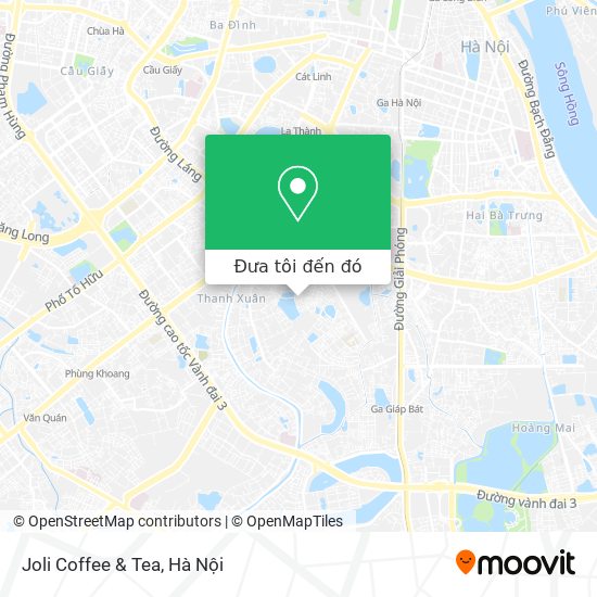 Bản đồ Joli Coffee & Tea