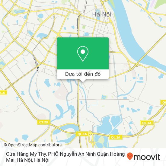 Bản đồ Cửa Hàng My Thy, PHỐ Nguyễn An Ninh Quận Hoàng Mai, Hà Nội