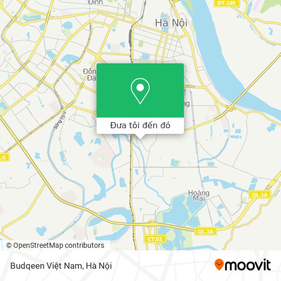 Bản đồ Budqeen Việt Nam