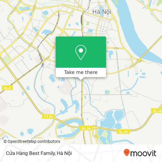 Bản đồ Cửa Hàng Best Family, NGÕ 12 Phan Đình Giót Quận Thanh Xuân, Hà Nội