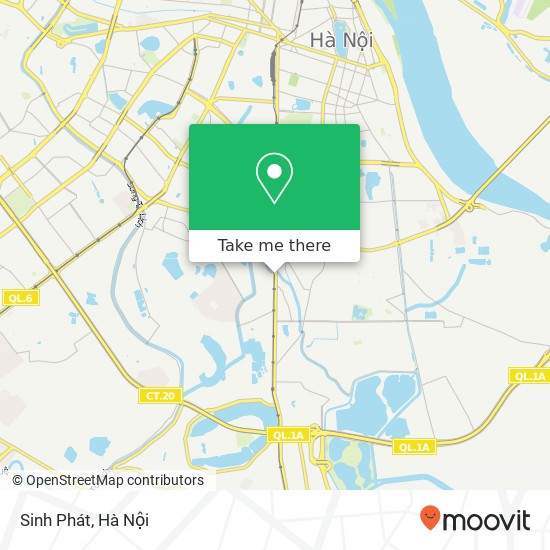 Bản đồ Sinh Phát, 2 PHỐ Phan Đình Giót Quận Hoàng Mai, Hà Nội