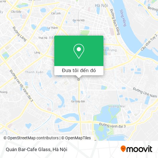 Bản đồ Quán Bar-Cafe Glass