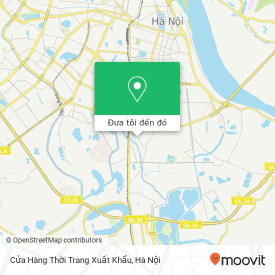 Bản đồ Cửa Hàng Thời Trang Xuất Khẩu, 109 PHỐ Nguyễn An Ninh Quận Hoàng Mai, Hà Nội